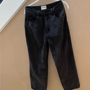 Abrand Women's Black Flare Jeans